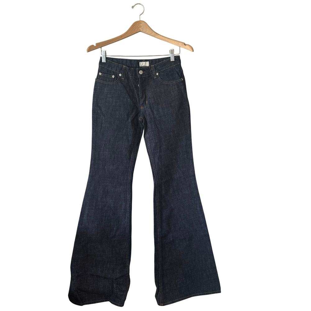 Luella Dark Wash Flare Leg Jeans Size 38 Y2K